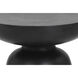 Lucida 20 X 18 inch Black Outdoor End Table